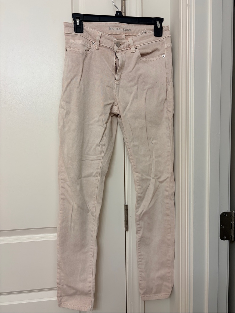Michael Kors Skinny Jeans in Pale Blush